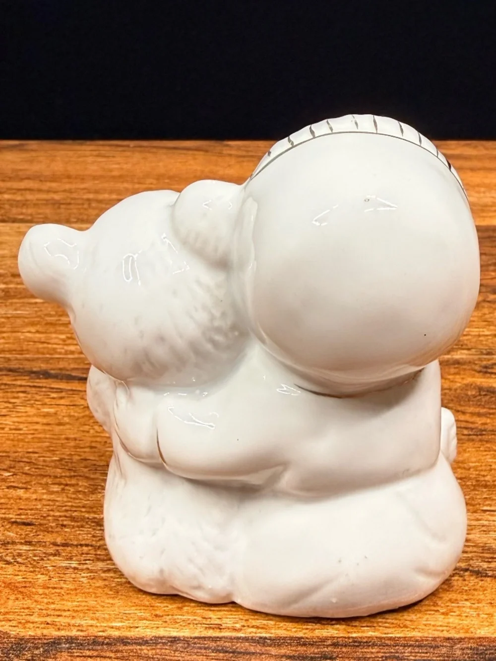 Baby & Bear Figurine